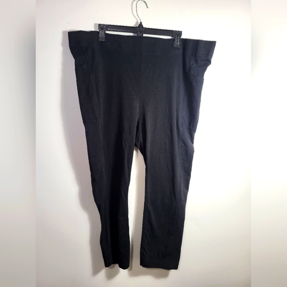 Old Navy pull on cropped pants w/pockets women's 3X #2476
